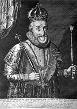 Henri IV out of dress of sacring (1553-1610)