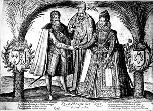 Mariage de Henri IV avec Marie de Médicis.