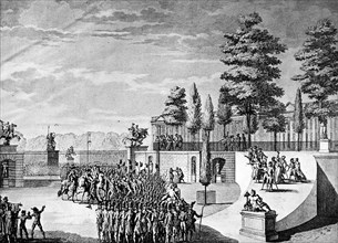 Augereau stops the royalist conspirators -- 1797