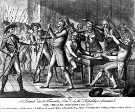 Coup d'Etat du 18 Fructidor. 4 septembre 1797)