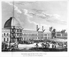 Journées du 31 mai, 1er et 2 juin 1793 : Combat aux Tuileries