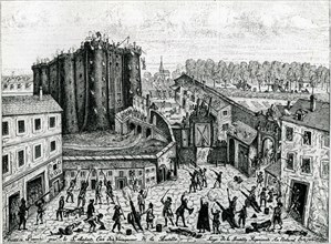 14 juillet 1789 - Siège de la Bastille -