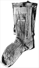 Stocking that belonged to Lucile Desmoulins