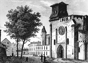 Eglise Saint Caprais à Agen.