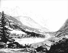 The Chamonix valley