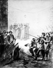 Execution of Monseigneur d' Arboy 1871