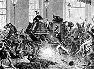Orsini's attack against Napoleon III