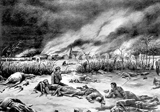 Nuit terrible du 2 décembre 1870. Bataille de Loigny