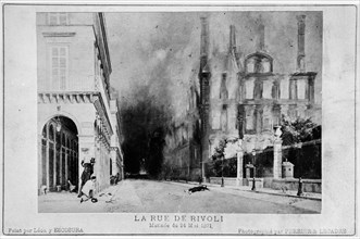 Incendie des Tuileries pendant la Commune de Paris