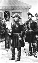Napoléon III au camp de Châlons.
