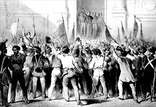 Révolution du 26 février 1848. Lamartine