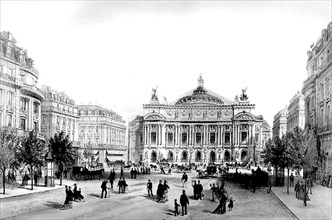 Le nouvel Opéra de Garnier. 1878.