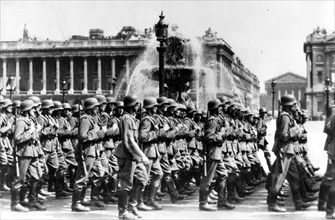 July 9, 1941 German Procession on the place of the Harmony -