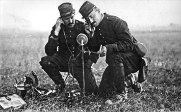 1914 - La téléphonie militaire française