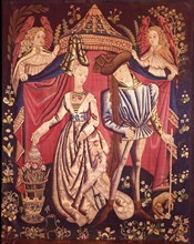 Charles d'Orléans et son épouse Marie de Clèves.