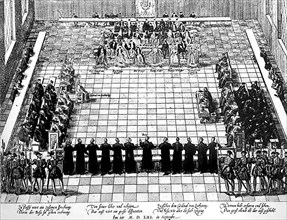 Assembly convened in 1561 by Catherine de Médicis and Michel de l'Hospital, to try to reconcile Catholics and Protestants
