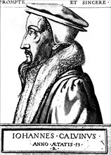 Portrait de Jean Calvin (1509-1564)