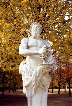 Walk in the park of Versailles:  Bacchus.