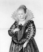 Verneuil  (Catherine d'Entraigues. Maîtresse de Henri IV.