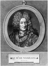 Noailles (Adrien Maurice, comte d'Ayen  - paris 1678 - 1786).
