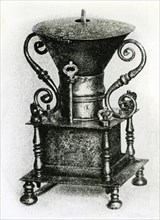 Coffee mill from the 17th century