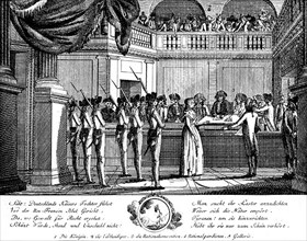 The trial of Queen Marie-Antoinette