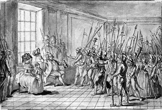 Journée du 20 juin 1790. Les Tuileries