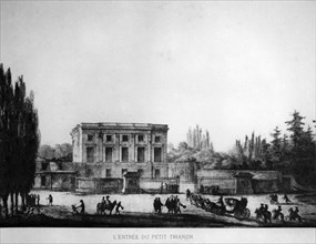 Petit Trianon; entrance, Versailles