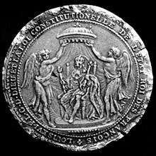 Small seal of Louis XVI after the Constitution