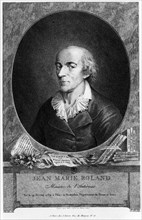 Portrait de Jean-Marie Roland de la Platière