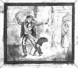 Révolution de 1789. 1794 : Louis XVII battu par Simon le cordonnier.
