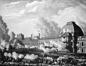 10 août 1792. Prise des Tuileries.