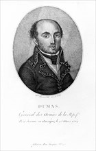 Portrait of Alexandre Davy Dumas (1762-1806), General in the Revolution, father of Alexandre Dumas