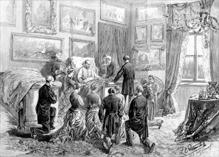 Mort du comte de Chambord. 1883