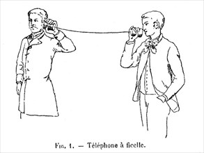 Telephone "tin can"