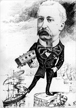 Caricature of Félix Faure