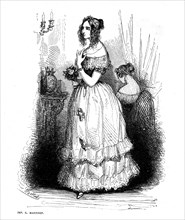 Mode féminine vers 1840