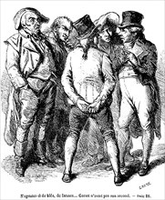 Conciliabule. Illustration du Père Goriot, d'Honoré de Balzac.