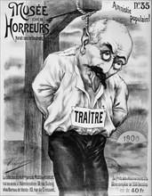 Dreyfus Affair, Caricature from the 'Museum of Horrors'