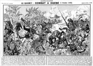 Dahomey : Combat de Dgébé