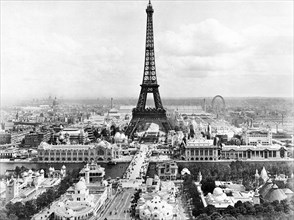 Exhibition in Paris in 1900 in Paris