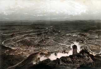 Siège de Paris.1870,  Bombardement