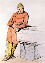 A convict wearing the bonnet towards the " perpetual ones ".
