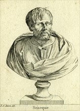 Sénèque the Philosopher, tutor of Néron.  ßt century after J-C.