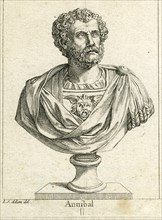 Annibal.  General and statesman carthaginois (-247à -143).