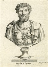 Severe Septime (146-211).  Roman emperor (193-211).