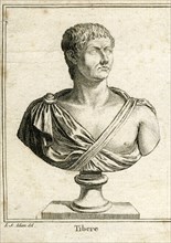 Tibère, (-42 à 37), empereur romain (14 à 37)
