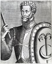 Leon Strozzi (1515-1554).  Admiral, general Captain of Galères.