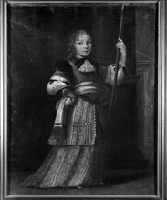 Louis XIV, king de France (1638-1715).  Child.