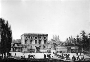 The Petit Trianon at the time of Queen Marie-Antoinette.